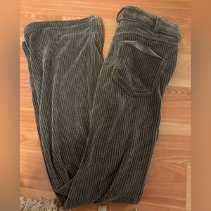 Soft material flare pants